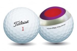 Balle golf Titleist Pro V1X 4 pièces
