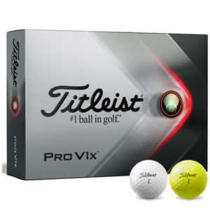 Balles Titleist Pro V1X